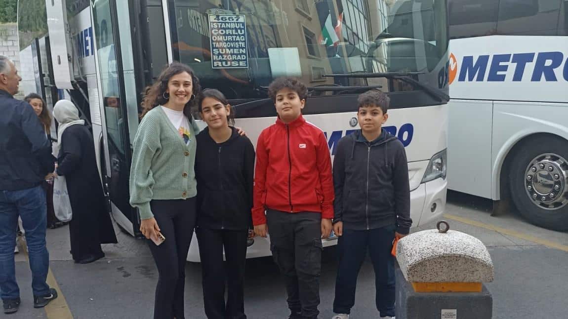 Erasmus ekibi bulgaristan yolculuğu başladı